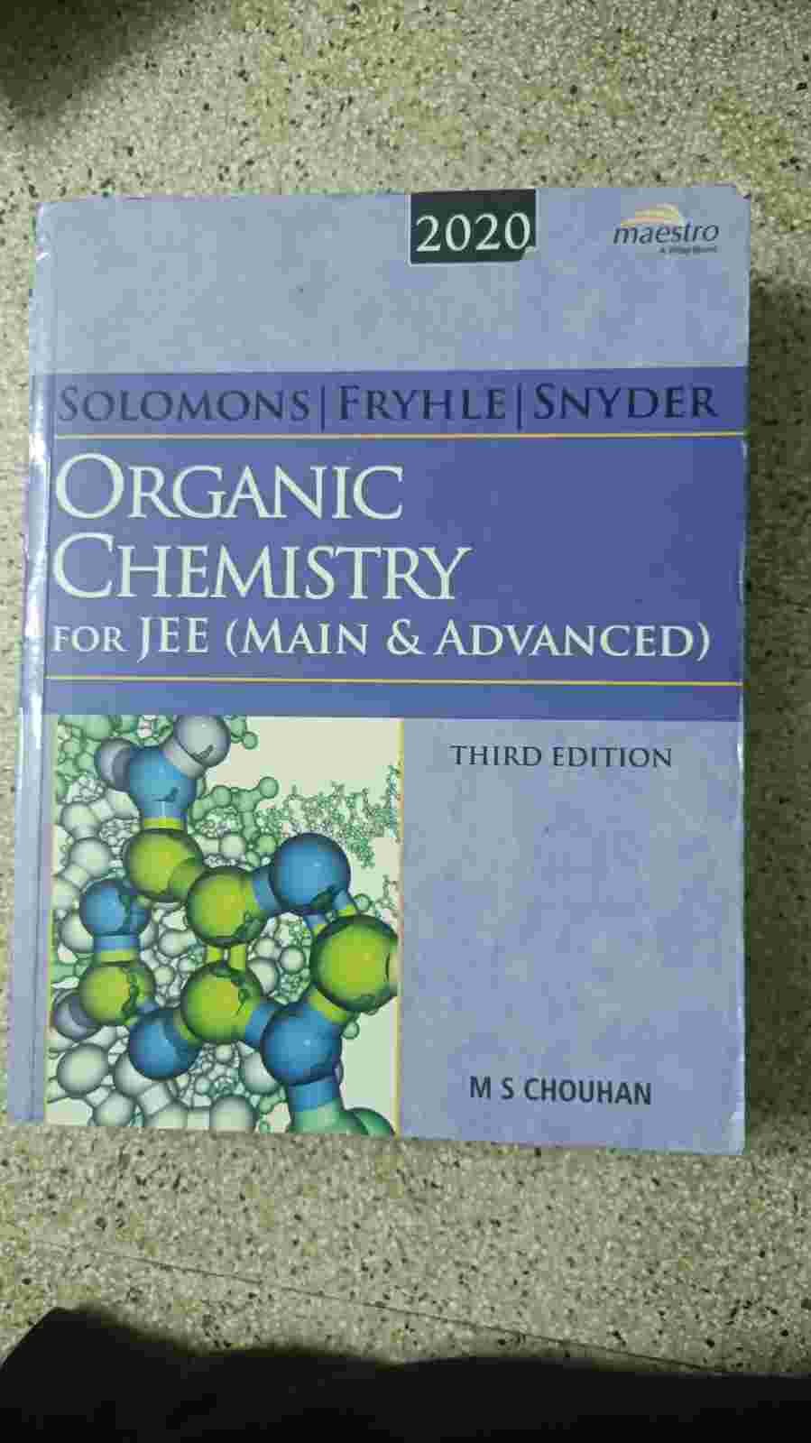 ORGANIC CHEMISTRY FOR JEE